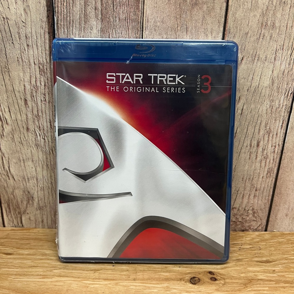 Star Trek The Original Series Season 3 Blu-ray 2009 Paramount Remastered Set